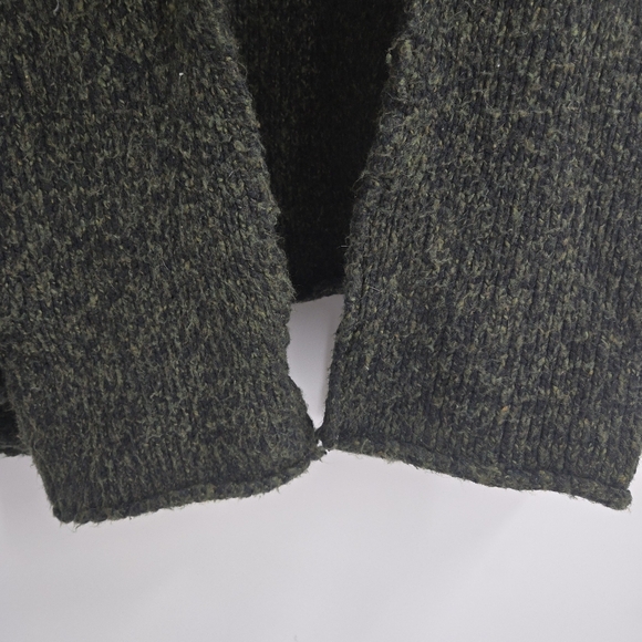 By Anthropologie Josie Cardigan Sweater‎ Chunky Knit Holly Green - Picture 13 of 15